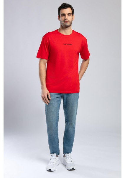 Aylex Erkek O Yaka T-Shirt Kırmızı
