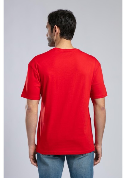 Aylex Erkek O Yaka T-Shirt Kırmızı fırsatları