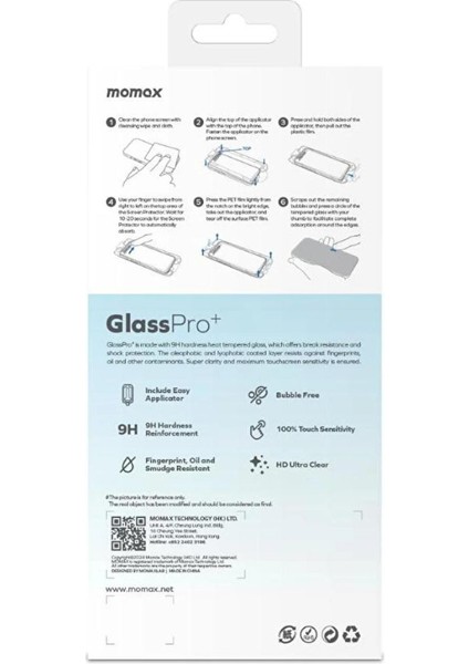 Apple iPhone 16 pro max Glasspro ultra clear hd tempered glass