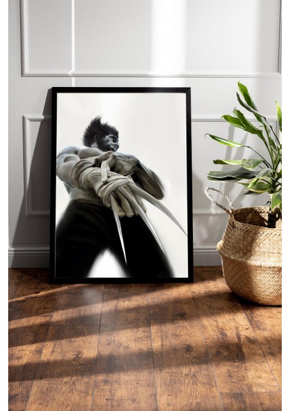 X-Men The Wolverine Çerçeveli Tablo - Marvel Film Posteri Tablo fiyatları