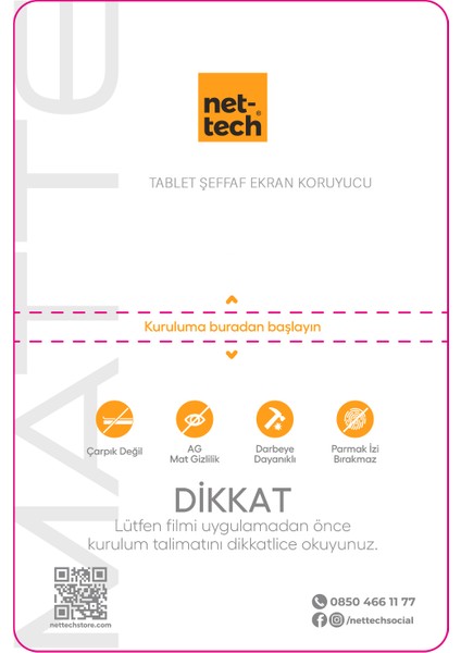 Uyumlu Tablet Şeffaf Kesme Nano Ekran Koruyucu