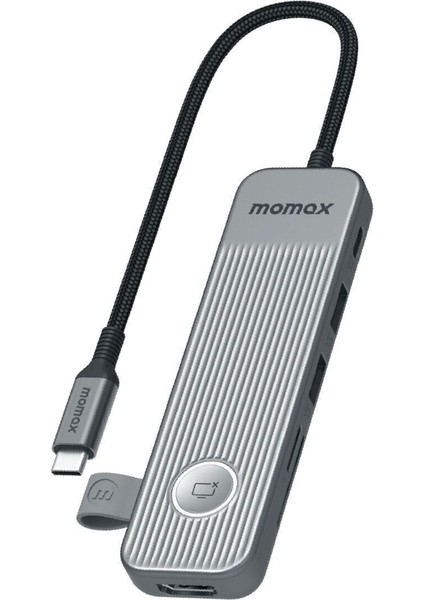 Onelink 7 In 1 Usb-C Hub Multiport Adapter (Space Grey)