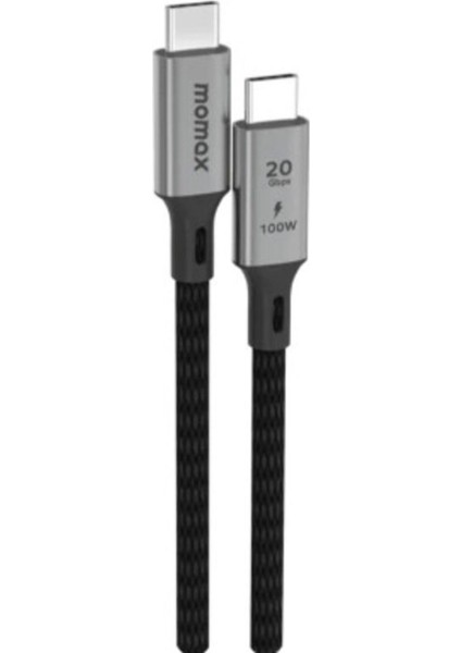 Elit | Usb-C - Usb-C Örgülü Kablo 100W (Usb3.2 - 2m Desteği)
