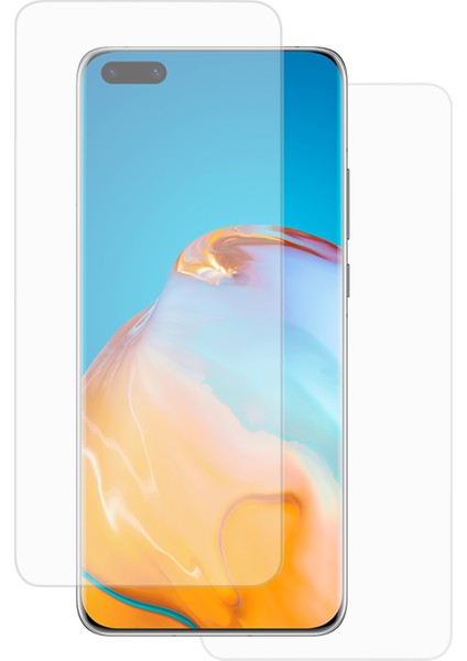 Huawei P40 Pro Uyumlu Ön ve Arka Koruma 360 Full Kaplama