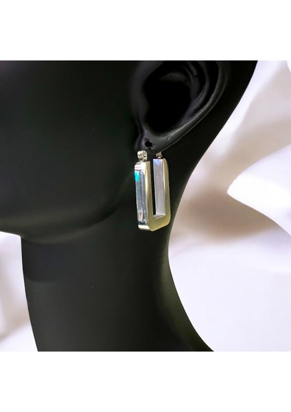 Gümüş Renk Tarz Çelik Küpe modelleri