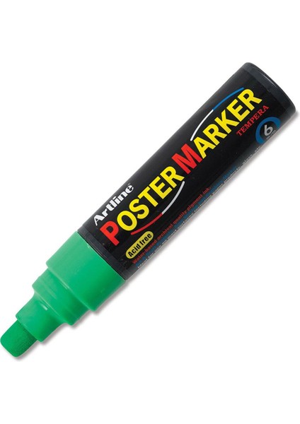 Poster Markörü Uç:6,0mm Yeşil