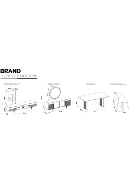 Brand Yemek Odası