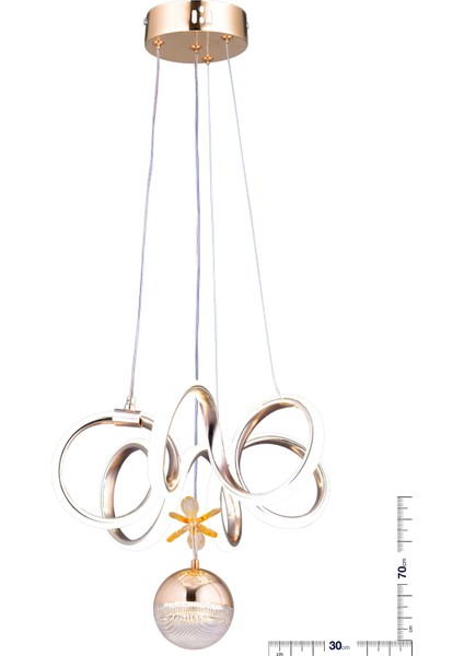 Lizbon Tek Top Gold