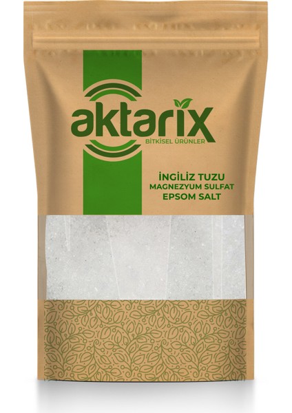 50 gr Magnezyum Sülfat, Ingiliz Tuzu, Epsom Salt (Yenilebilir)