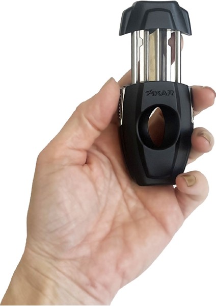 XIKAR157 Vx2 V-Cut Puro Makası Kesici Çok Amaçlı Delici Siyah fırsatları