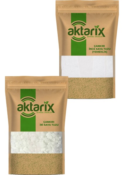 Çankırı Kaya Tuzu Seti 10 kg ( 5 kg İri Kaya Tuzu + 5 kg İnce Kaya Tuzu )