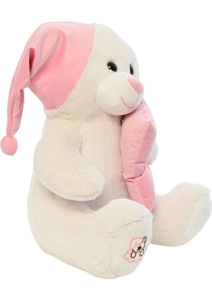 Pufu Yastıklı Peluş Uykucu Ayıcık 45 Cm.
