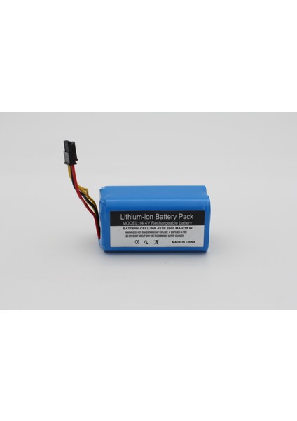 830 Robot Süpürge 2600 Mah Yanmaz Batarya – 14.4V Li-ion Güç Kaynağı | Hemen Temizliğin Gücünü Hissedin!
