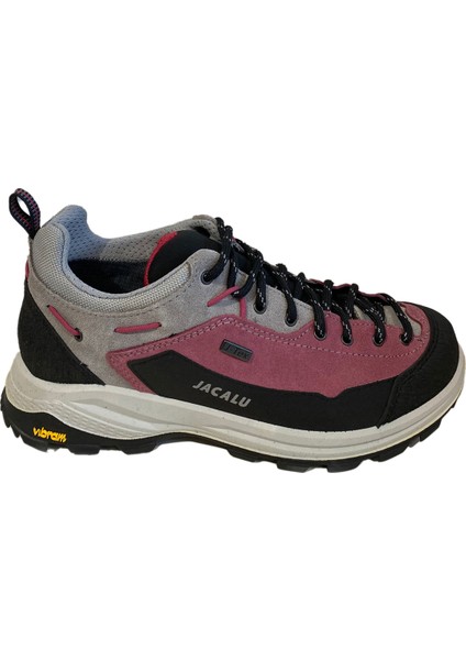 Kadın Bot 31831 8j Jacalu Leather Upper And Pu/rubber Sole Waterproof Pink/grey