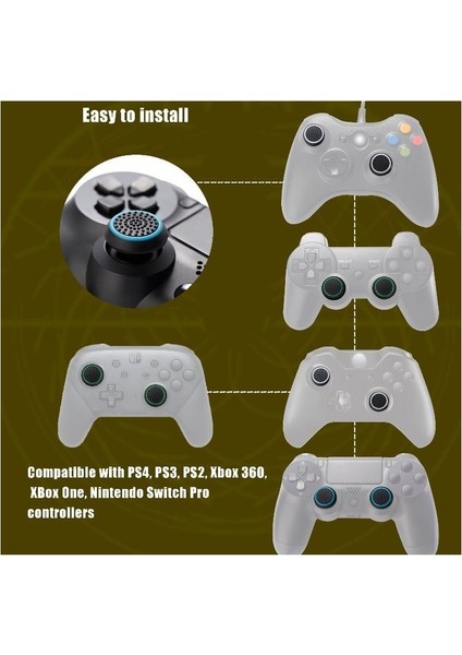 Ps4 Ps5 Xbox Analog Koruyucu 4lü Paket