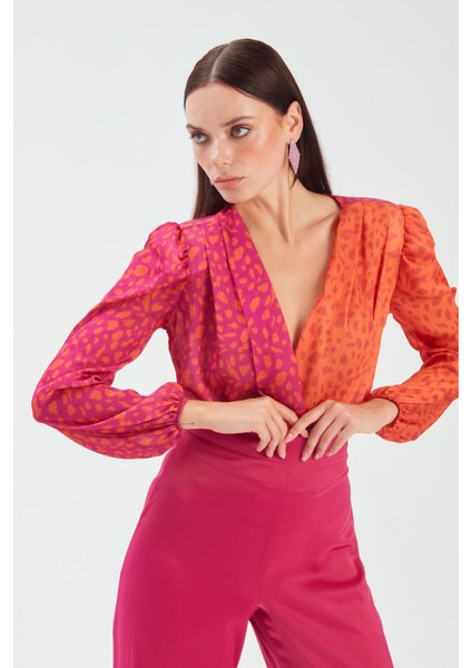 Kruvaze Desenli Bodysuit fiyatları