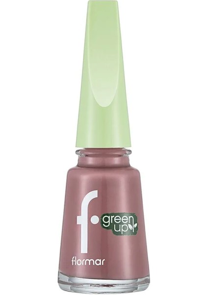 Parlak Bitişli Nefes Alabilen Vegan Oje-Green Up Nail Enamel-005 Lılac Hues