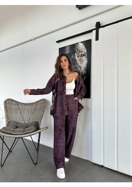 Egzotik Asortik Kadın Batik Desenli Premium Tasarım Tunik Pantolon Ikili Takım modelleri