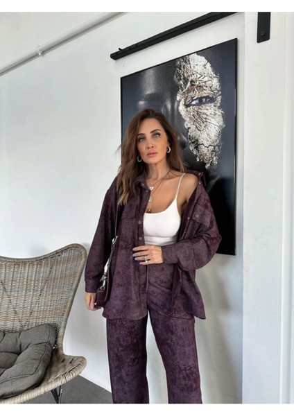 Egzotik Asortik Kadın Batik Desenli Premium Tasarım Tunik Pantolon Ikili Takım indirimleri