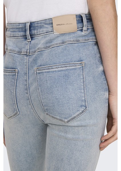 Onlmila Streç Pamuklu Yüksek Bel Ispanyol Paça Flare Jeans Bayan Kot Pantolon 15313328 fırsatları