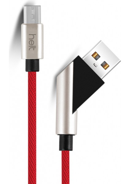 Ht-75 Ip Örgü 100 cm Micro Şarj ve Data Kablosu
