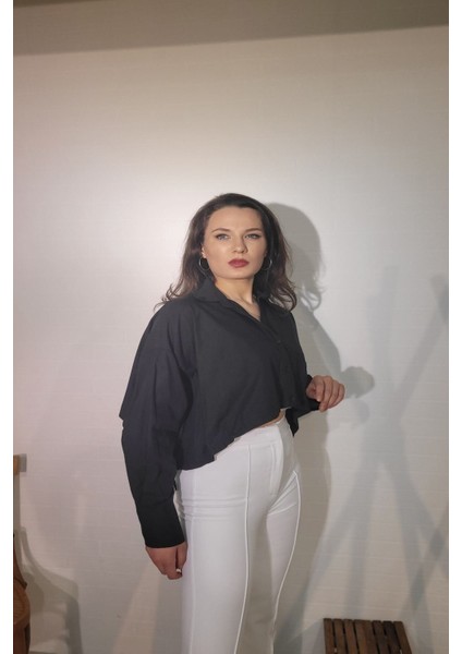 50125 Salaş Crop Gömlek fiyatları