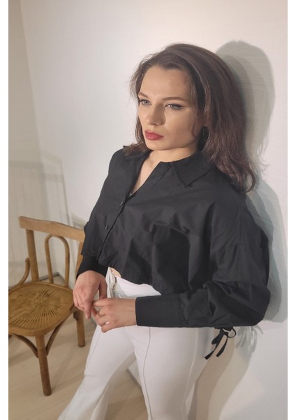 50125 Salaş Crop Gömlek fırsatları