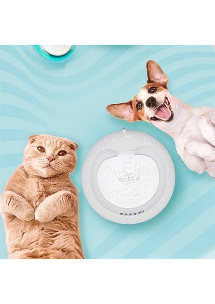 Kedi ve Köpek Klasik Model Arıtmalı Su Pınarı Yeşil 1 W 2.5 Lt