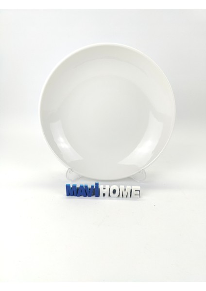 Porselen 24 cm Bol Salata Kasesi Tekli