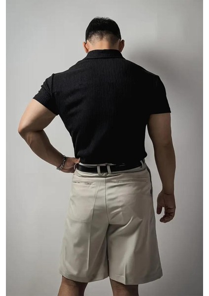 Jabbel Old Money Derin V Yakalı Erkek Tshirt fırsatları