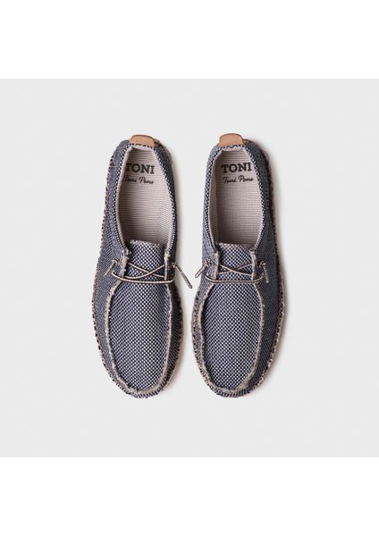 Erkek Espadril / Keten Oscar Toni Pons Navy modelleri