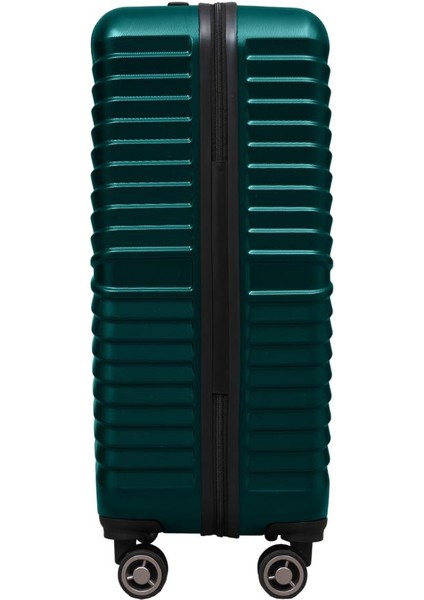 Büyük Boy %100 Polikarbon Valiz Petrol 1811