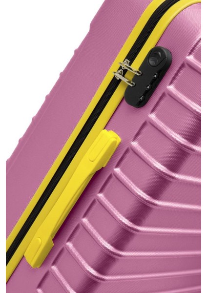 Büyük Boy Valiz 4x2 Teker Pembe 1168