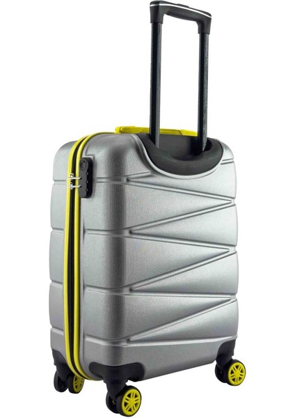 Kabin Boy Valiz 4x2 Teker Gri 1164