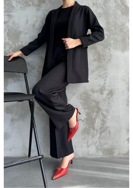 Kadın Duble Kol Giy Çık Mevsimlik Ceket Lacivert B2335 fiyatları