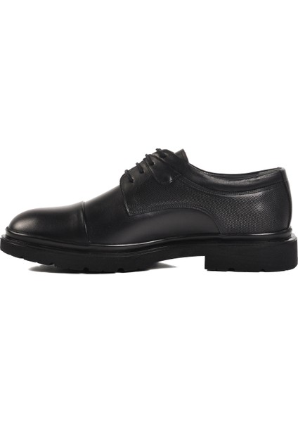 Siyah Deri Erkek Klasik Ayakkabı 015 M fiyatları