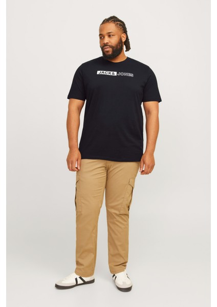 Jjecorp Logo Tee Play Ss Siyah Erkek Kısa Kol T-Shirt modelleri