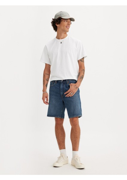 468 Loose Erkek Jean Şort A8461-0003