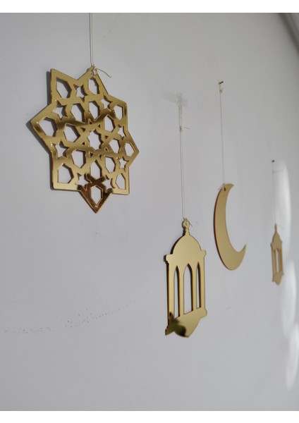 Ramazan Figürlü Gold Pleksi (Paket 4 Adettir.) fiyatları