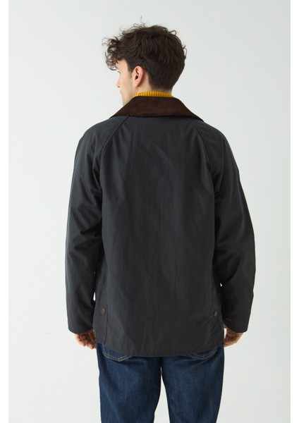 Barn Yağlı Ceket Navy Mavi / Barn Wax Jacket Navy / Barn Waxed Cotton Jacket fiyatları