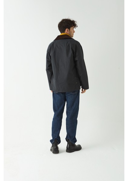 Barn Yağlı Ceket Navy Mavi / Barn Wax Jacket Navy / Barn Waxed Cotton Jacket modelleri