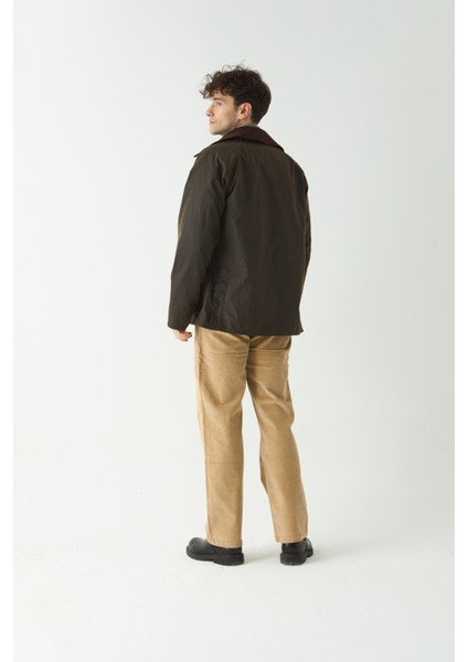 Barn Yağlı Ceket Olive / Barn Wax Jacket (Olive)/ Waxed Cotton Jacket indirimleri