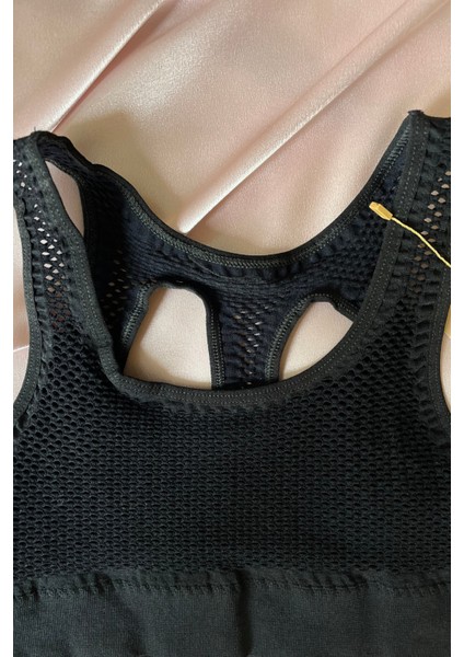 Harlow Kadın Seamless Dikişsiz Siyah Arkası Detaylı Sporcu Sütyeni indirimleri