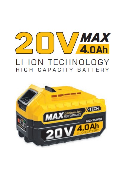 SGS5498 - 20 Volt 4 Amper Yedek Akü Batarya