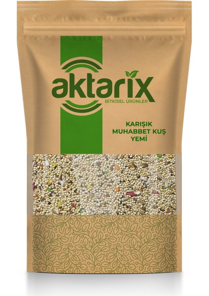 Özel Hazırlanmış Karışık Muhabbet Kuşu Yemi 400 gr