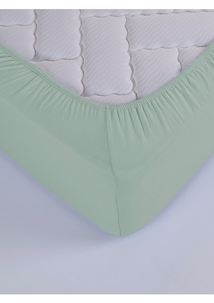 Penye Lastikli Çarşaf, 160×200 Çift Kişilik %100 Pamuk Örme Kumaş, 145 Gr/m² fırsatları