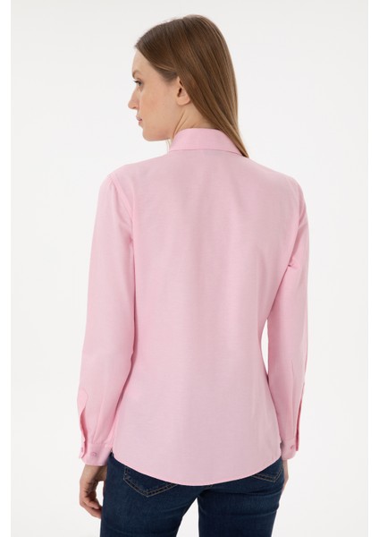 Kadın Pembe Gömlek Basic 50297002-VR041 indirimleri