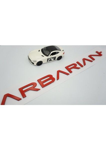 L200 Barbarian Kırmızı Bagaj Yazı Logo Mitsubishi Ile Uyumlu fiyatları