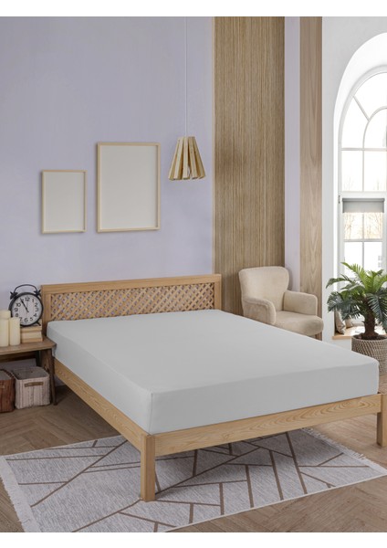 Penye Lastikli Çarşaf, 160×200 Çift Kişilik %100 Pamuk Örme Kumaş, 145 Gr/m² fiyatları