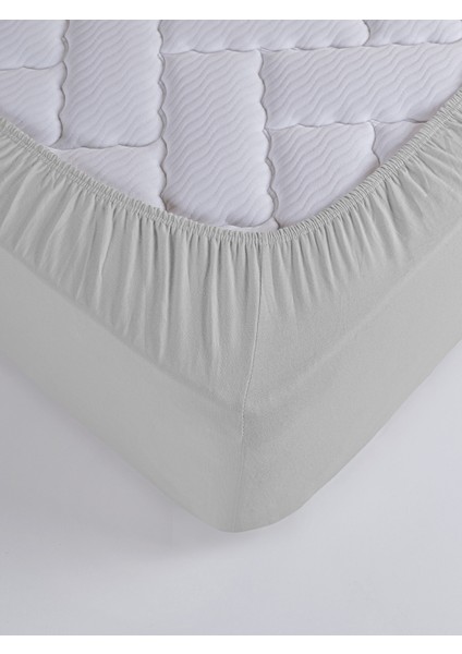 Penye Lastikli Çarşaf, 160×200 Çift Kişilik %100 Pamuk Örme Kumaş, 145 Gr/m² fırsatları